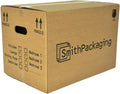 SmithPackaging 10 Large Strong Cardboard Packing Moving House Boxes 51cm x 29cm x 29cm with Carry Handles and Room List