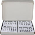 Bright Ideas 2025 Calendar Tabs Insert for Office Planning, School Crafts. Ideal for the Workplace or Classroom Calendar Tear Off – Each Page 1 Month – Pack of 50 mini- Calendar Tabs
