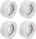 2000 Pieces Retail Package Seals, 25mm Clear Seal Labels Adhesive Stickers, Transparent Round Envelope Stickers for Box and Gift Packaging
