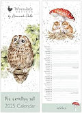 Wrendale Designs by Hannah Dale - The Country Set - 2025 Slim Calendar -147mm by 420mm
