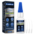 30 g Superglue Instant, Super Glue All Purpose, Strong Glue with Anticlog Cap, for Plastic, Glass, Ceramic, Metal, Wood, DIY, Precise Repair, Clear (Super Glue)