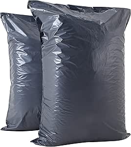 AKAR Large delivery bags for parcels 17 x 24 large postage bags | Pack of 10 packing bags for posting | strong shipping bags for clothes | Self seal large mailing bags. (17 x 24) 10 bags