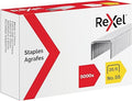 Rexel No.56 26/6 Staples for Standard Staplers, For Stapling Upto 20 Sheets, Use with Desktop Staplers and Pliers, 5000 Count (Pack of 1)