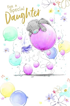 Me To You Tatty Teddy 'For A Special Daughter' Birthday Card - Official Collection