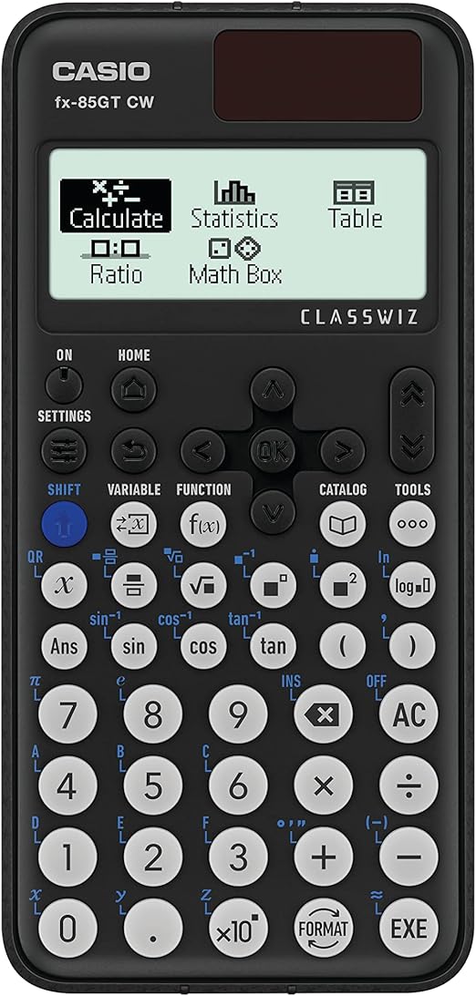 Casio FX-85GTCW Black Scientific Calculator