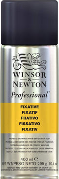 Winsor and Newton Artists Fixative Transparent 400ml Spray (Can) (Note: UK Mainland Delivery Only)