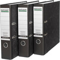 Eastlight A4 Lever Arch Files Black & White Pack of 3