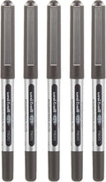 uni-ball Eye Micro UB-150 Rollerball Pens - Black, Pack of 5
