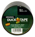 Duck Tape Original Black, Improved Formula High Strength Waterproof Gaffer and Duct Adhesive Cloth Repair Tape 50mm x 5m