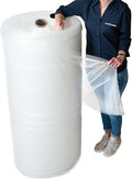 1 Meter Wide Packaging Roll of Large Bubble Wrap 1000mm x 50m Small Air Bubbles For Packing or Moving House