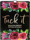 2026 Calendar for Tired Women, Calendar 2026 Wall Planner, Funny Schedule Management Office Wall Planner Calendars