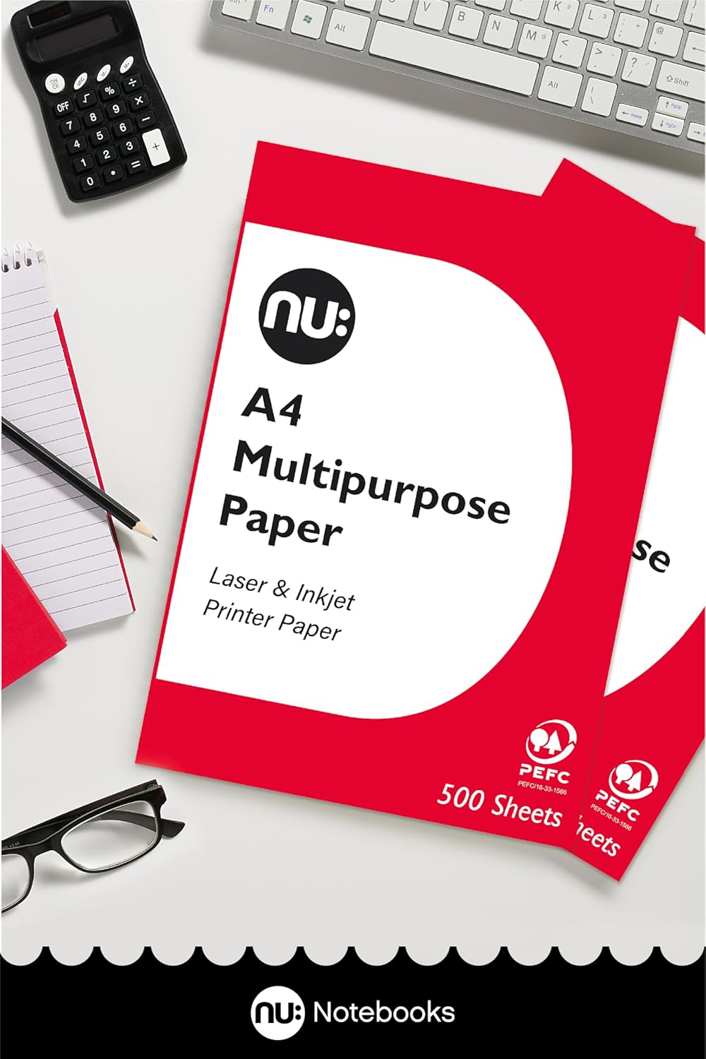 A4 Multi-Purpose Printer Paper | White | 500 Sheets | Smooth Surface | Suitable for Inkjet, Laser & Copier Use | Ideal for Home & Office