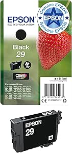 Epson T298140 29 Black Strawberry Genuine, Claria Home Ink
