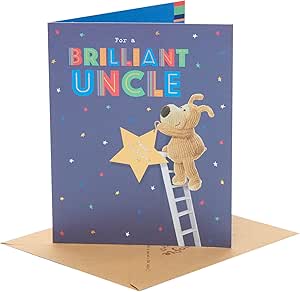 Boofle Birthday Card for Uncle - Cute Design