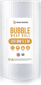 Bubble Wrap 300mm x 5m Bubble Wrap Roll for Moving House Bubblewrap for Shipping Mailing and Storage-small bubbles