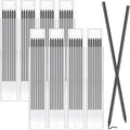 48Pcs Pencil Refills for Tracer/Pica Pencil, 2.8mm Solid Carpenters Pencil Refills Replacement, Deep Hole Marker, Waterproof Pencils Lead Refill for Woodwork Construction Building