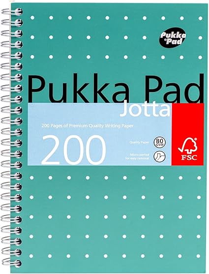 Pukka Pad Jotta JM021 A5 Notebook (Pack of 6)