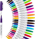 Aen Art Whiteboard Pens, Whiteboard Markers, White Board Markers Erasable, White Board Pens Colour, Dry Wipe Pens for Whiteboard (24 Pack, 12 Colors)
