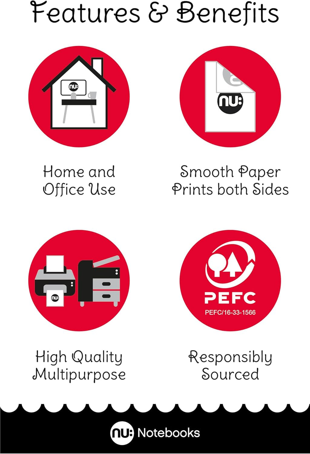 A4 Multi-Purpose Printer Paper | White | 500 Sheets | Smooth Surface | Suitable for Inkjet, Laser & Copier Use | Ideal for Home & Office