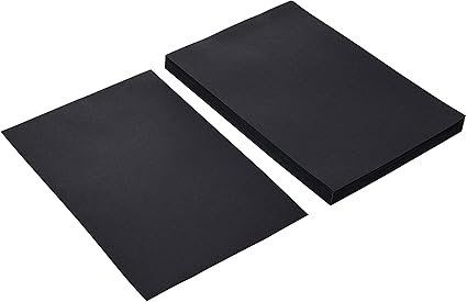House of Card & Paper A4 160 gsm Card - Black, Pack of 100 Sheets