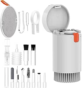 20-in-1 Laptop Screen Keyboard Cleaning kit, Cell Phone Cleaning kit, Air-pod Cleaning kit, Electronics Cleaning kit for Mobile Phones, Tablets, Computers, Computer Monitors, TV Camera Lenses