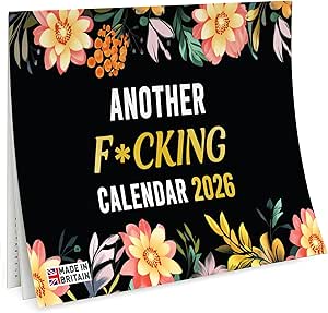 2025 Calendar Joke Gifts For Her - A3 Month to View, features Funny Quotes to get you through the year - Gag, Great Gift for Birthdays, Secret Santa Christmas Stocking Present