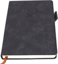 A5 Ruled Notebook Journal - Hardcover Executive Notebooks with Premium Thick Paper, College Lined Journal, 8.3"×5.7",360 Page, Perfect for Office Home School Business Writing & Note Taking（Black）