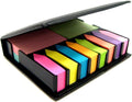 1500Pcs Sticky Notes Set Memo Desktop Organiser Holder Index Tab Post Arrow Bookmark Removable Self Adhesive Flags Notepad Rectangular Fluorescent Color Gifts for Students Teachers