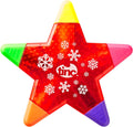 Tinc Star Shaped Snowflake 5 in 1 Multi Coloured Highlighter Pen for Kids - Red, Stocking Filler, Christmas Highlighter SNWSTRHL