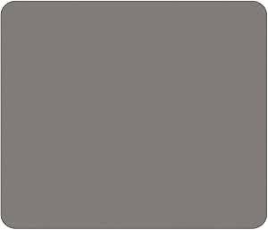 Fellowes Mouse Mat with Non-Slip Rubber Base - Solid Colour Mouse Pad - Suitable for Both Optical and Laser Mice - 186 x 224 x 6mm - Silver Visit the Fellowes Store