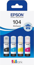 Epson EcoTank 104 Genuine Multipack Ink Bottles