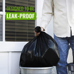 EcoBag 50-Pack Recyclable Refuse Sacks, 100L, Leak-Resistant, Eco-Friendly