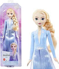 Mattel Disney Frozen Elsa Doll, Frozen Elsa in Signature Clothing, Collectible Fashion, Poseable with Long Blonde Hair, Toys for Ages 3 and Up, HLW48