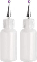 Crafter's Companion CC-TOOLGLUEAP2 Fine Tip Glue Applicator (2PC), White, One Size