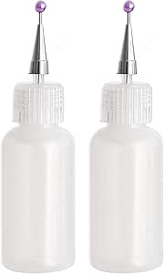 Crafter's Companion CC-TOOLGLUEAP2 Fine Tip Glue Applicator (2PC), White, One Size