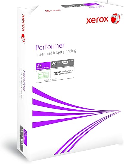 Xerox Performer A3 80gsm Pack 500 Sheets
