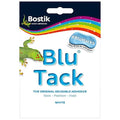 Bostik BLU TACK | WHITE | Original REUSABLE Sticky Adhesive HOME SCHOOL OFFICE Walls BLU HACKS NO MARKS Safe Craft ART Clean Handy (1 x PACK (SAMPLE) WHITE - BLU TACK)