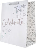 Hallmark Multi-Occasion Large Gift Bag - Holographic Foil Text Design