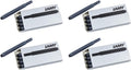 LAMY T10 Set of 4 Ink cartridges with Large Ink Capacity - Suitable for All Lamy Fountain Pen Models - Contents 1.25 ml per Cartridge - 5 Pieces per Pack - Ink Color Black