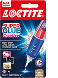 Loctite Super Glue Creative Pen, For Precise Application on Multiple Materials, Adhesive Gel Dries Clear for Invisible Repairs, Clear Glue for Vertical Surfaces, 1 x 4 g