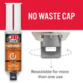 JB WELD KWIKWELD - 6 MINUTE STEEL EPOXY | Strong, Lasting Repairs To Metal & Multiple Other Surface Types | 50176UK