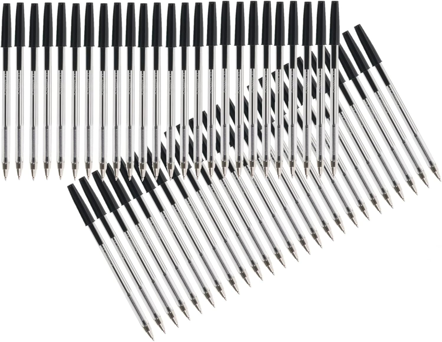 Q-Connect Ballpoint Pen Medium Black (Pack of 50) KF26040