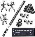Gifts for Men, Magnetic Fidget Pen, Birthday Gift for Women Teenager Boys Girls, Valentines Easter Gifts for Him Her, Anxiety Relief Toy Cool Gadgets Fidget Toy (Black)