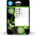 HP 6ZC70AE 963 Original Ink Cartridge, Black/Cyan/Magenta/Yellow, Multipack