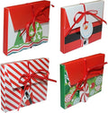 Christmas Money Wallet/Gift Voucher Gift Box with Envelope - Pack of 4 Fun Designs