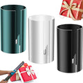 3 Pack Wrapping Paper Cutter, Christmas Wrapping Paper Cutter Gift, Kraft Paper Roll Slitter Cutter, Round Lip, Safer and Easier Cutting