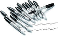 Volcanics Black Dry Erase Markers Whiteboard Pens Low Odor Fine Whiteboard Markers Dry Wipe Pens Thin Box of 12