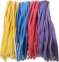 ZZLBZN 25Pcs Large Elastic Rubber Bands, Sturdy Thick & Stretchable Colored Bands, Natural Elastic Bands for School Home Office Supplies Industrial Crafts DIY Everyday Use 180mm