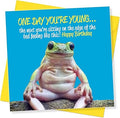 Funny Birthday Card for Men – Humorous Frog Birthday Card, Ideal Brother Birthday Card or Male Birthday Card, Made in UK