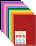 Maara 20 Large Multi Coloured Tissue Paper for Wrapping Gifts 50X75CM, Acid Free Tissue Paper Sheets for Packaging Packing Gift Boxes Gift Bags with Stickers, Perfect for Crafting for Kids